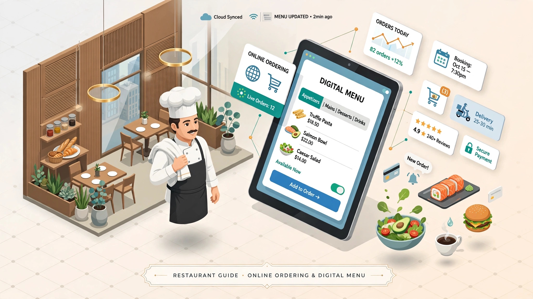 Restaurant website guide